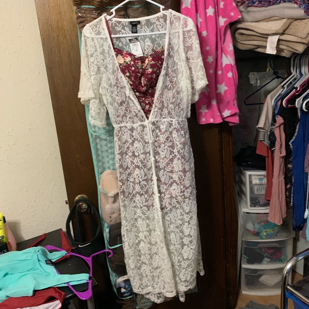 Dress&cardigan